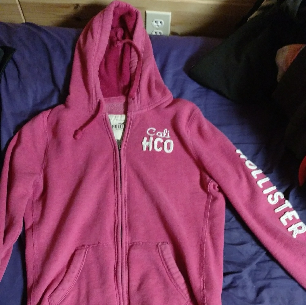 Zip up sweatshirt